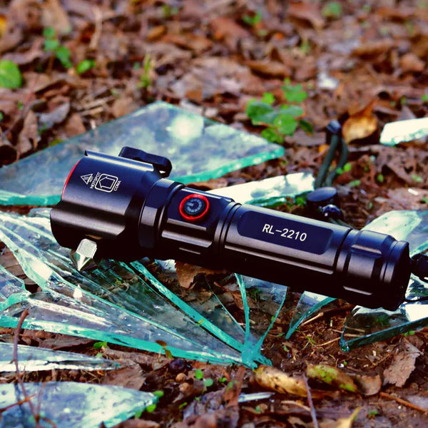 Ruilang 2210 Very Powerful 2-in-1 Emergency Flashlight