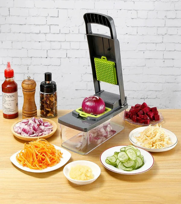 Multifunctional 16 in 1 Nicer Dicer Vegetable Cutter