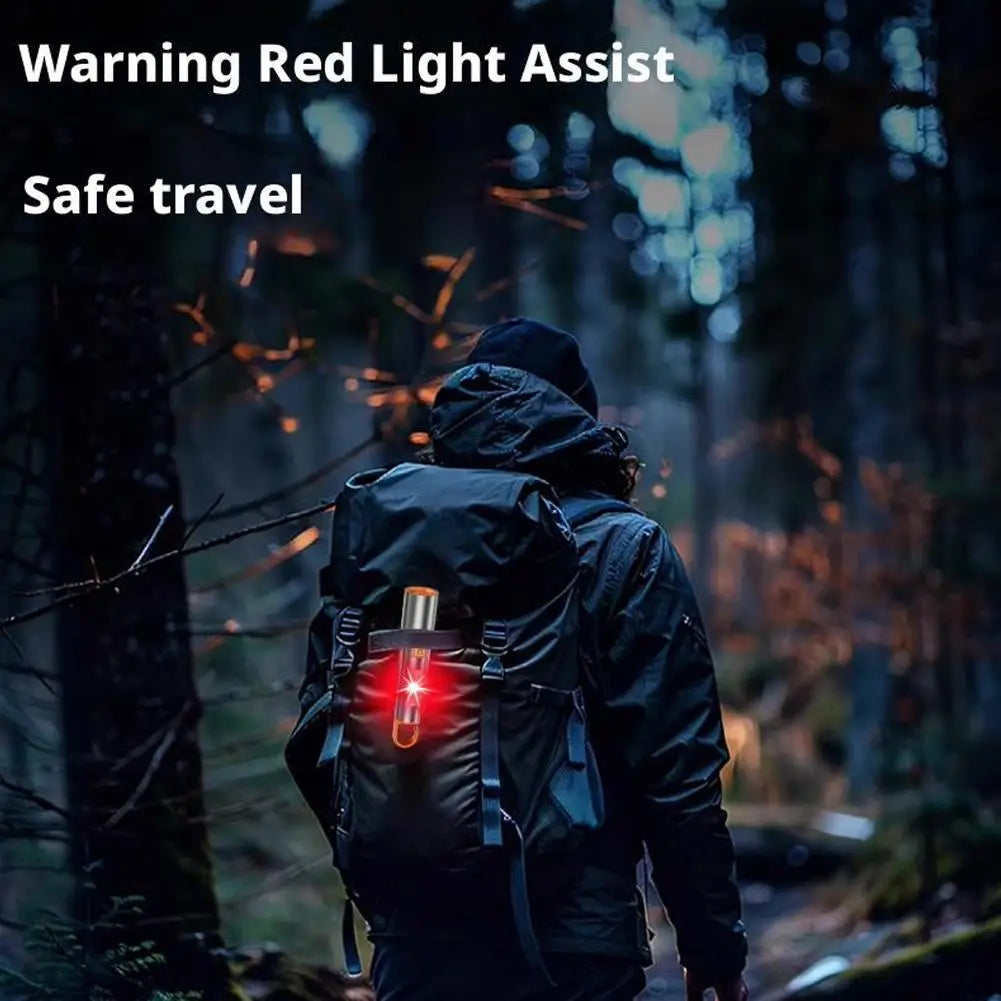 LED Camping Powerful Flashlight USB Charging Mini Portable Torch 300LM Ultra Bright Torch For Outdoor Hiking Fishing